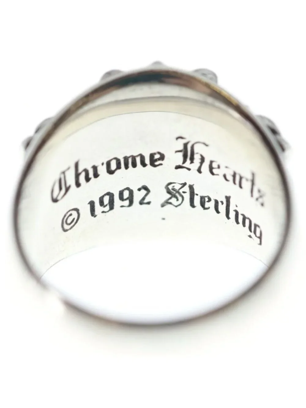 Chrome Hearts Keeper Ring Silver